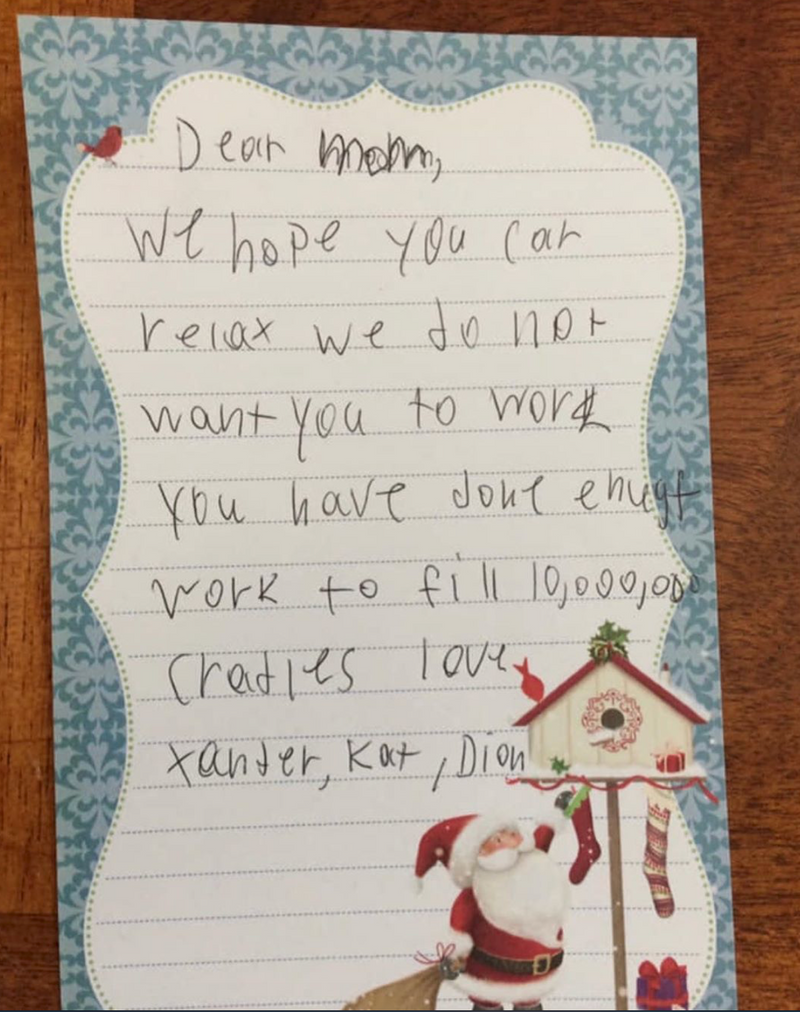 Dear Mom....