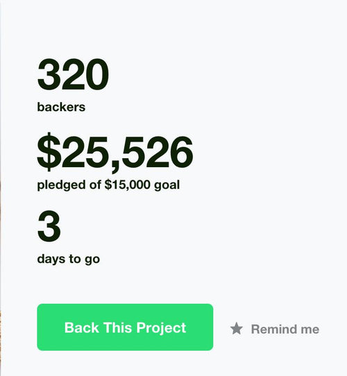 3 DAYS LEFT on Kickstarter!