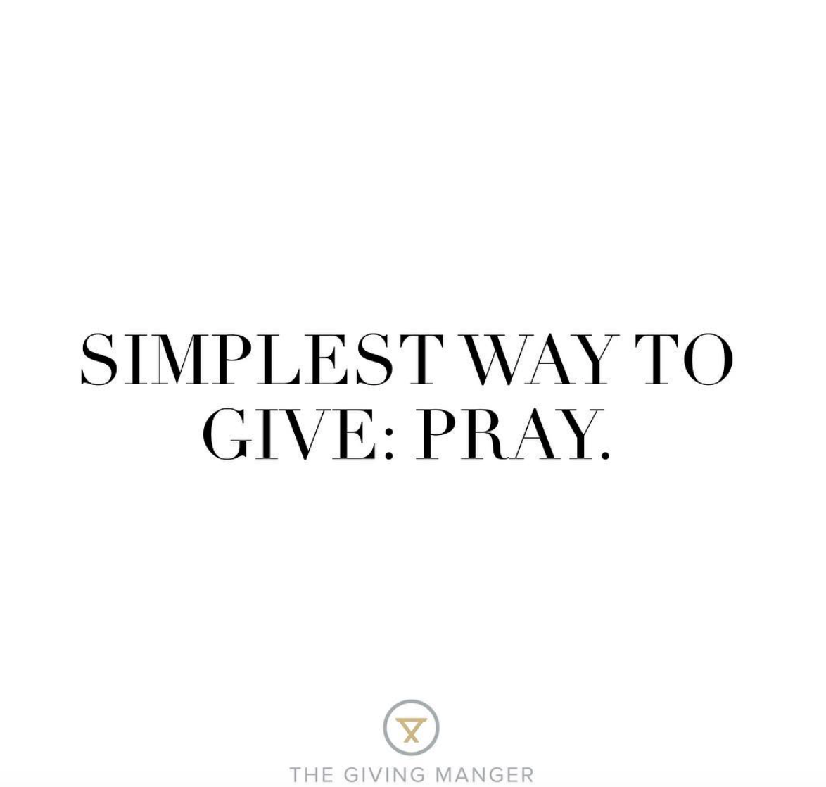 The Simplest Way to Give — The Giving Manger