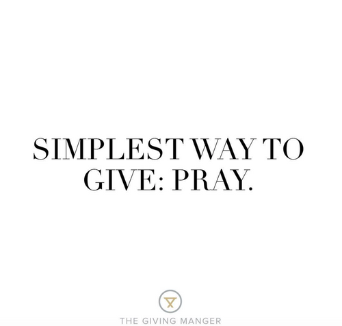 The Simplest Way to Give