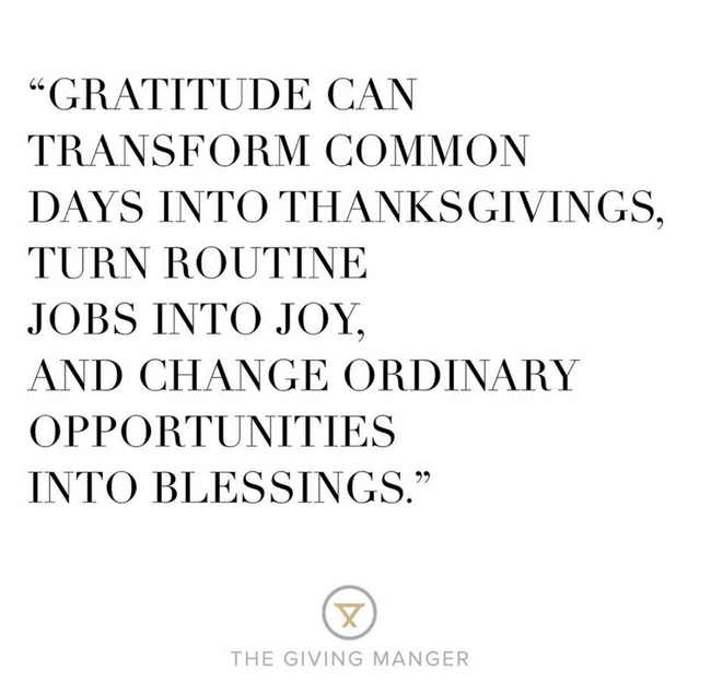Gratitude Can Transform