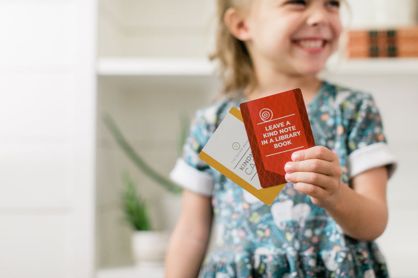 Kindness Cards game for to inspire kids with ideas to spread kindness through acts of service and giving to others.  Loved by teachers moms parents youth ministry preschoolers grade school age teens in the community home church group and in the classroom