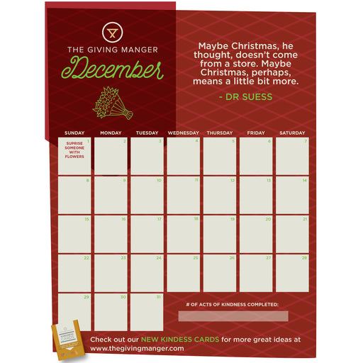 Kindness Calendar - December