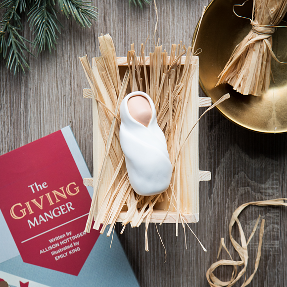 The Giving Manger Christian Family Christmas Tradition